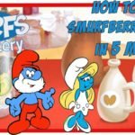 KIDS COOKING LEARNING DESSERT SHAKE – THE SMURF BAKERY TODDLERS GAME