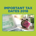 Tax dates you need to remember in 2018