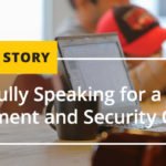 Speaking for a Network Management and Security Company
