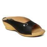 Women  Black Sandal Slippers