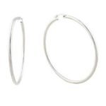 Demis Extra Large Hoop Earrings | Inspired Silver