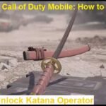 Call of Duty Mobile: How to Unlock Katana Operator Skill