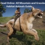 Red Dead Online: All Mountain and Grassland Habitat Animals Guide