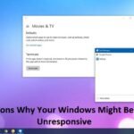 5 Reasons Why Your Windows Might Become Unresponsive