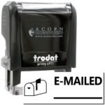 Self-Inking E-Mailed with Mailbox Stamp