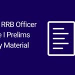 IBPS RRB Officer Scale I Prelims Study Material 2022: Check Details