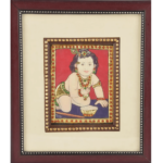 Buy Online Krishna Tanjore Painting | Mangala Arts
