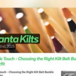 The Celtic Touch – Choosing the Right Kilt Belt Buckle for Your Outfit