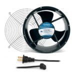 Cabinet Cooling Fan Kit (254mm/CAB723) with Cord and Wire Guard